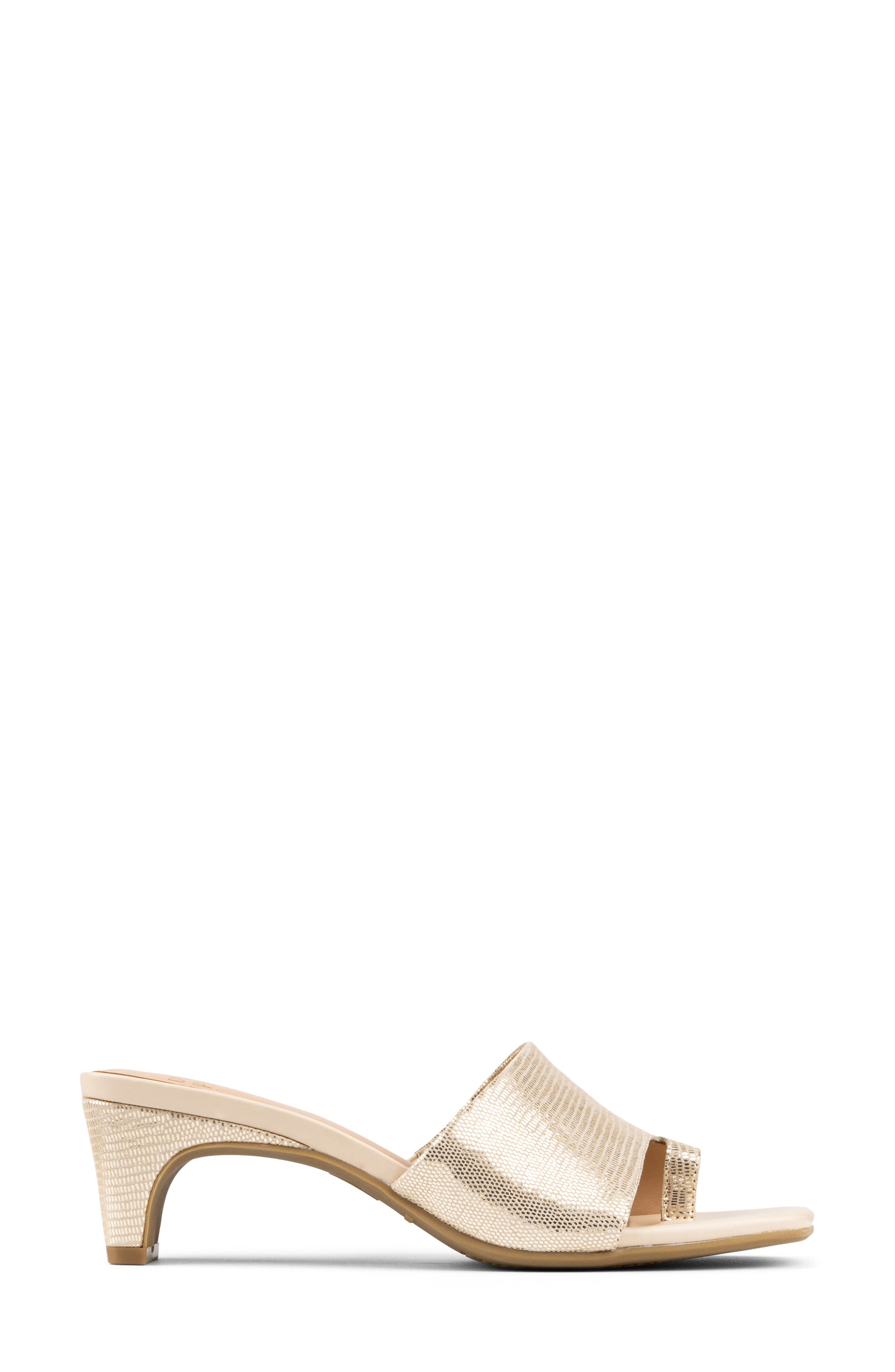 Dalayna Toe Loop Sandal, Alternate, color, PLATINO