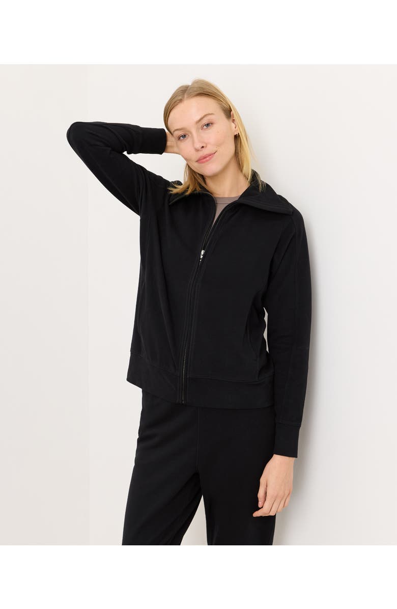 Pact CloudKnit Zip Jacket, Main, color, Black