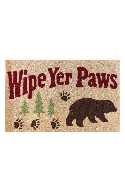 Wipe Yer Paws Doormat