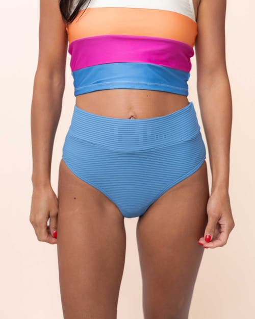 Nani Swimwear Flat Rib Mid Rise Swim Bottom