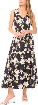Ted Baker Elana Floral Cotton Midi Dress