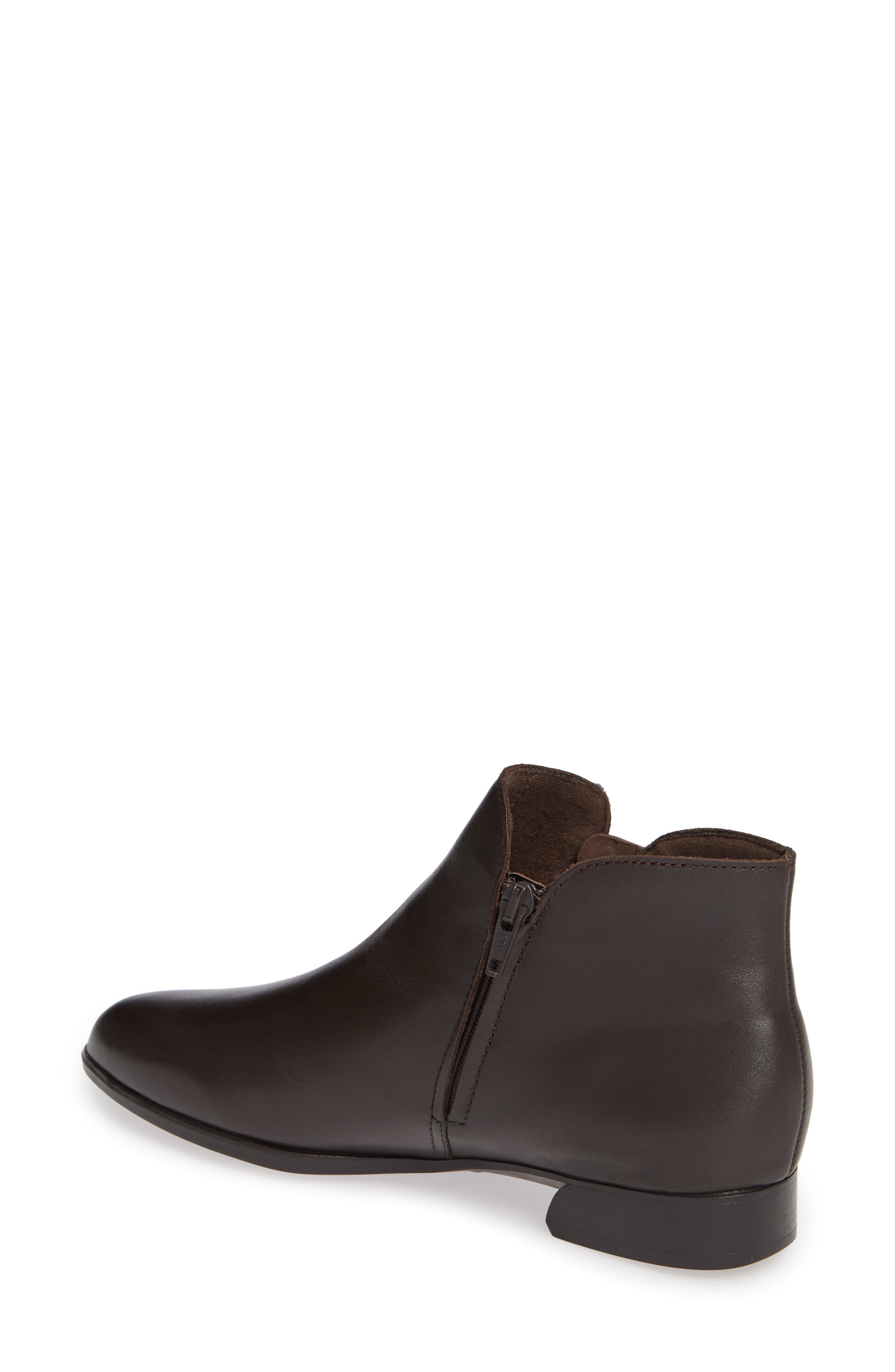 Averee Bootie, Alternate, color, BROWN LEATHER