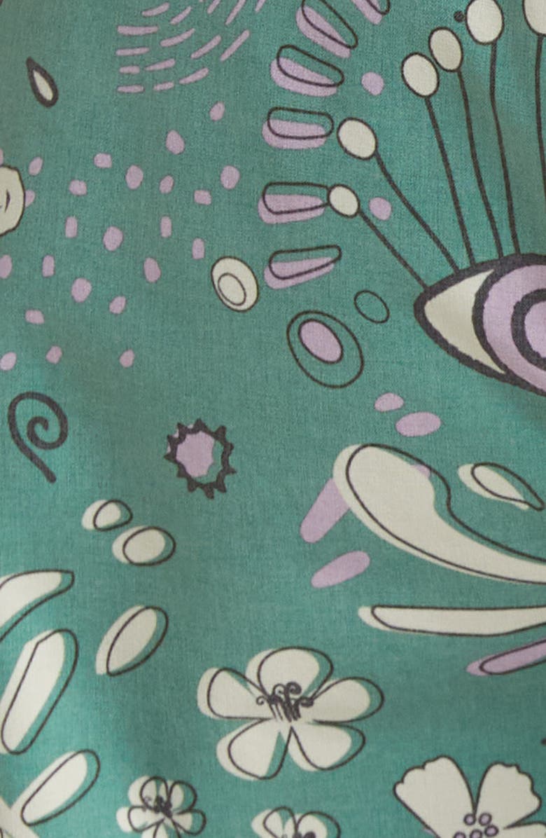 Marine Layer Floral Mechanical Stretch Swim Trunks, Alternate, color, 