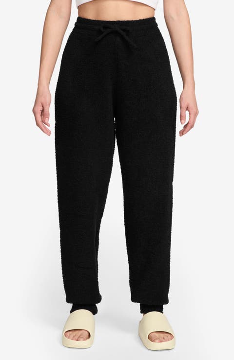 Phoenix Bouclé High Waist Joggers