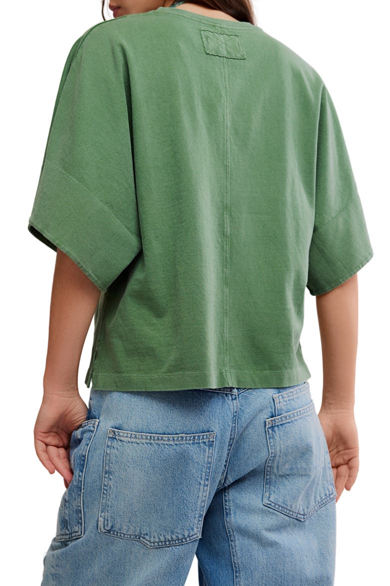 We The Free Atlas Dolman Cotton Top, Alternate, color, FOREST FAIRY