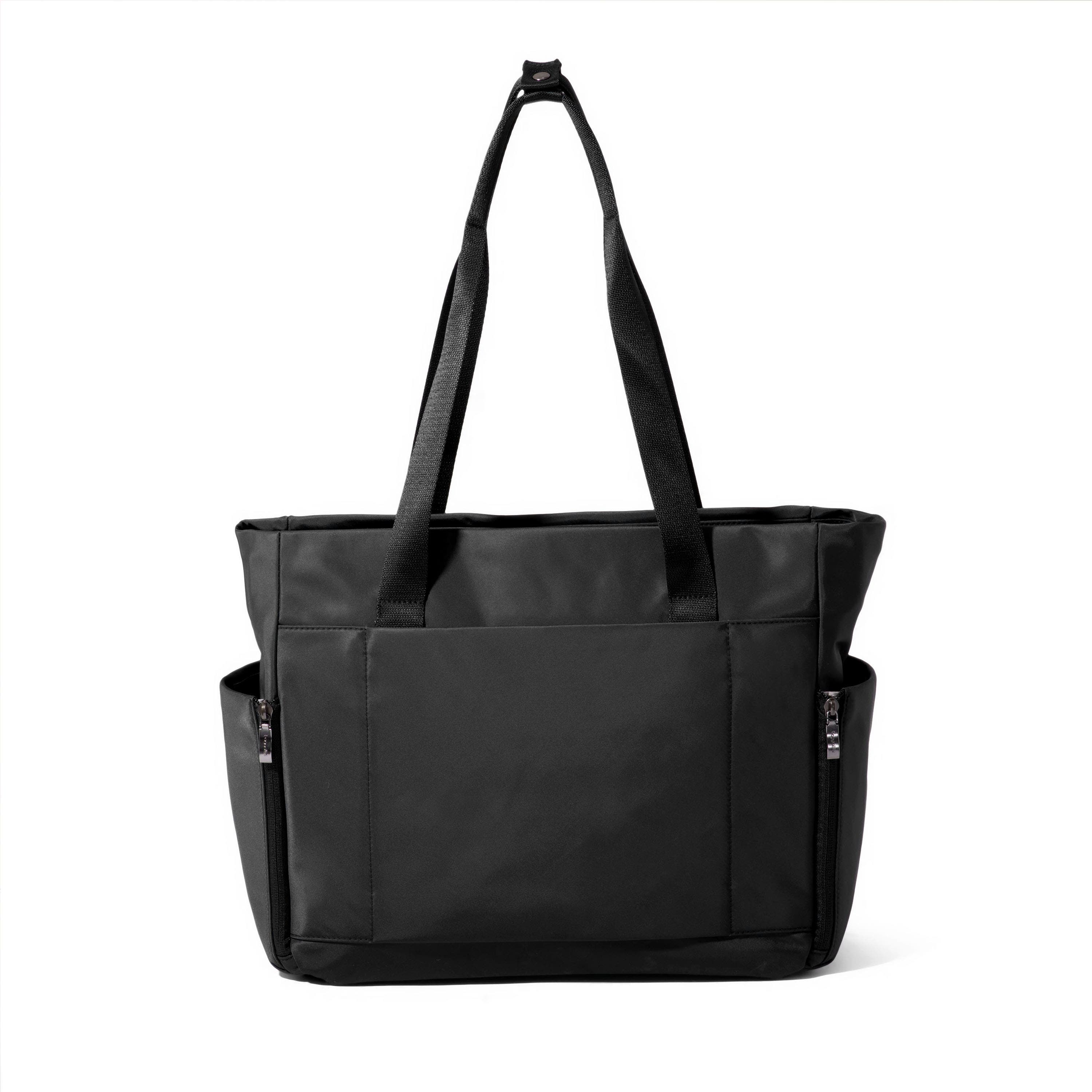 BAGGALLINI Nolita Laptop Tote Bag, Alternate, color, Black Twill