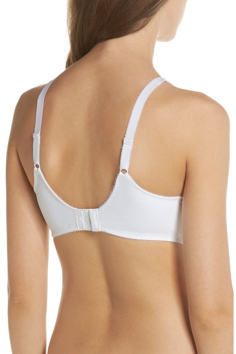 Soft Embrace Seamless Underwire Bra, Alternate, color, WHITE