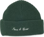 Museum of Peace & Quiet Signature Ribbed Cotton Beanie