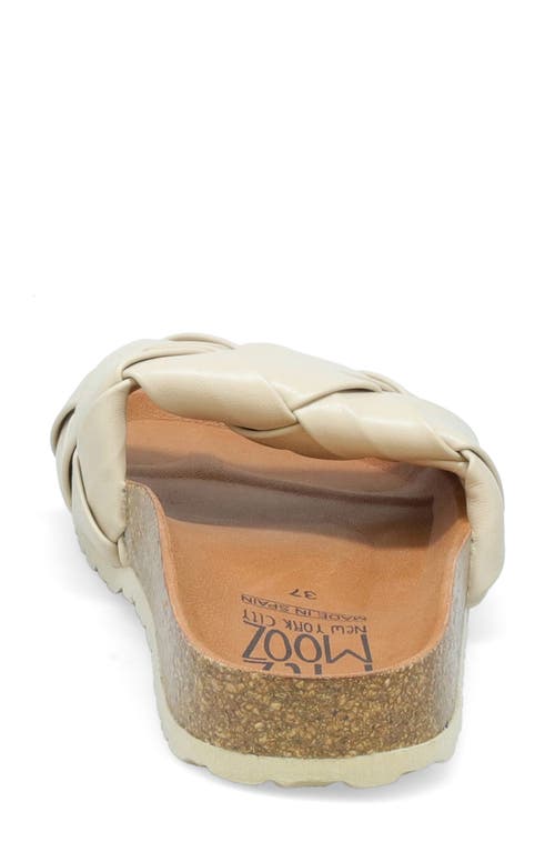 Miz Mooz Rope Braided Slide Sandal In Linen