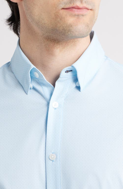 Mizzen + Main Mizzen+main Leeward Trim Fit Stretch Button-up Shirt