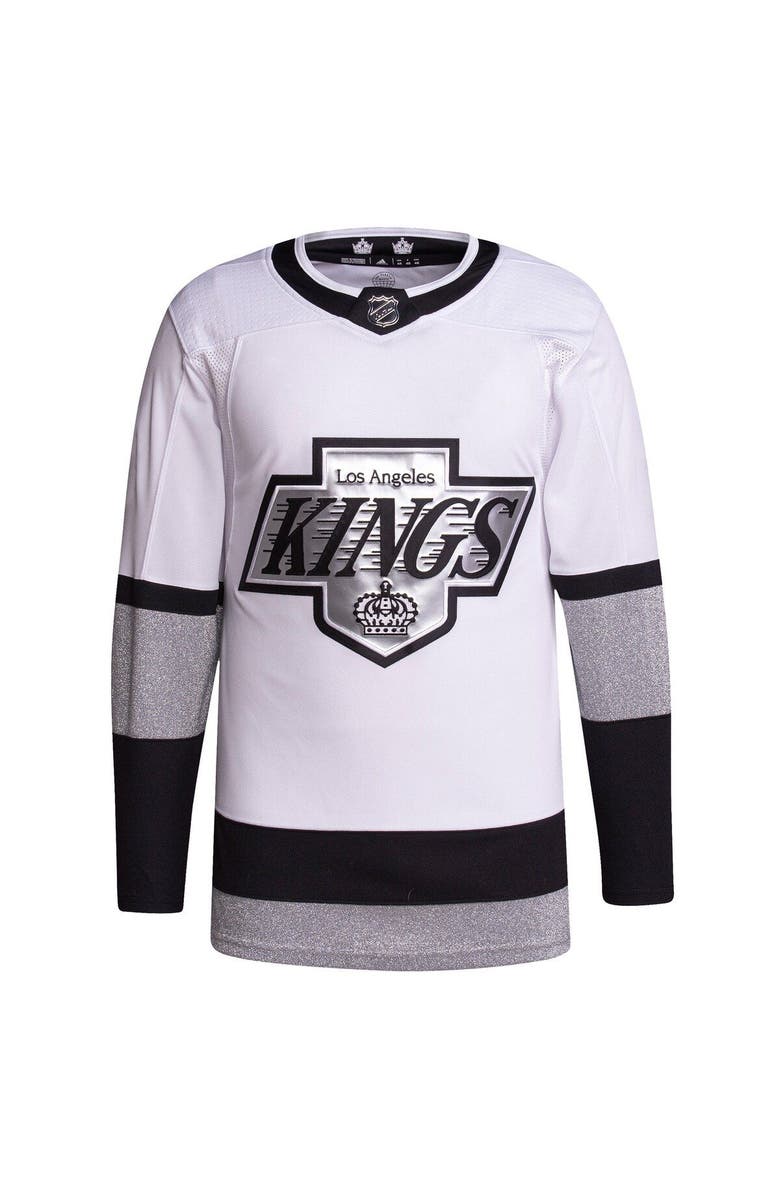 adidas Men's adidas Drew Doughty White Los Angeles Kings Alternate Primegreen Authentic Player Jersey, Alternate, color, 