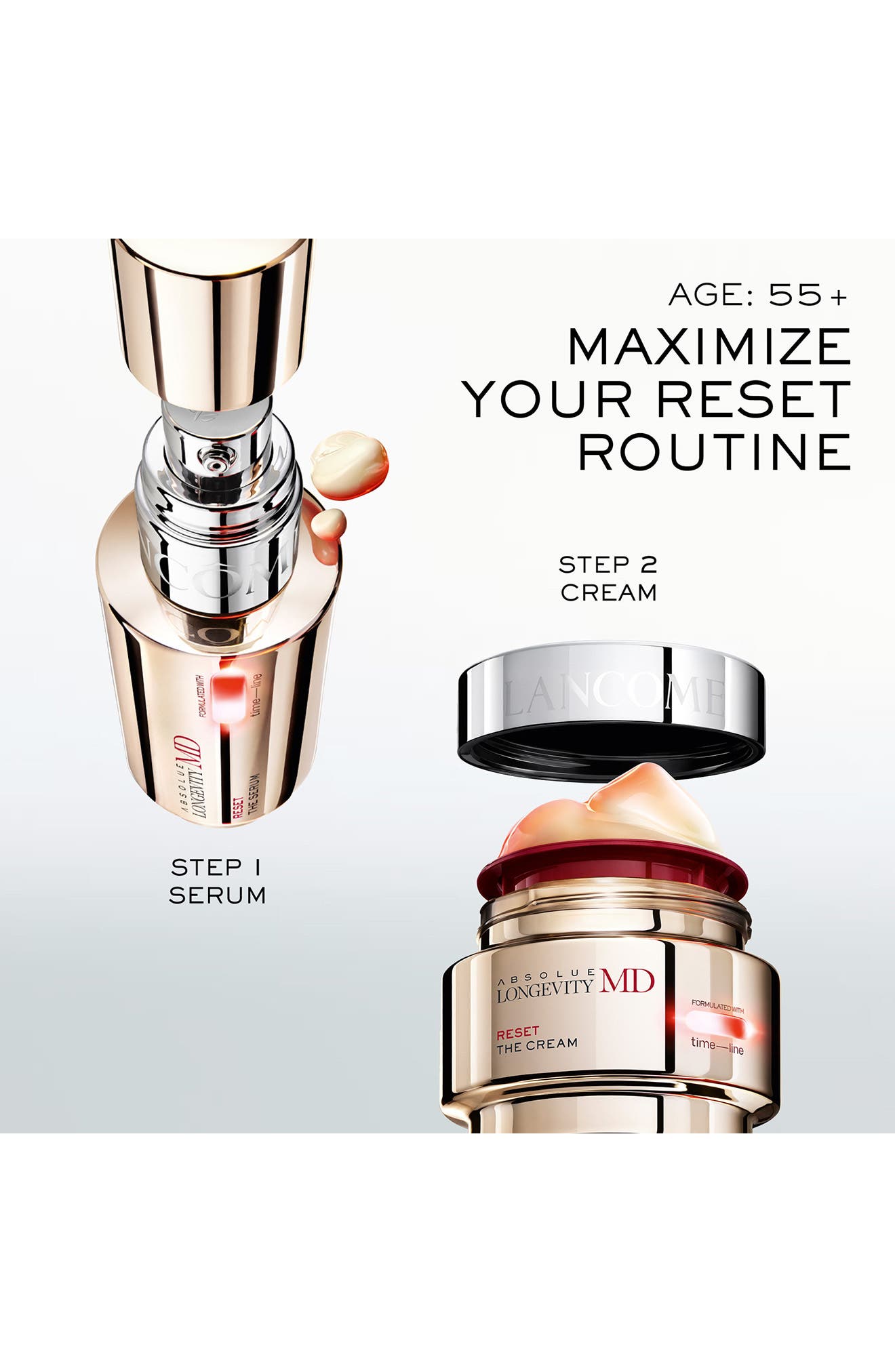 Lancôme Absolue Longevity MD Reset Face Cream for Mature Skin