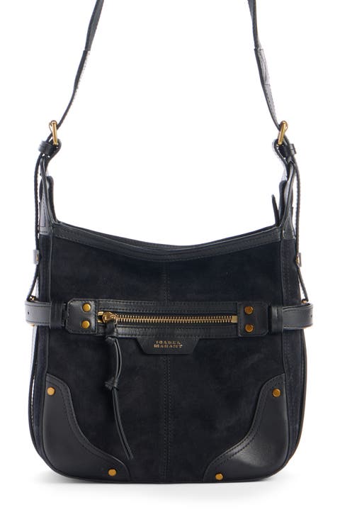 Small Sierra Suede Hobo Bag