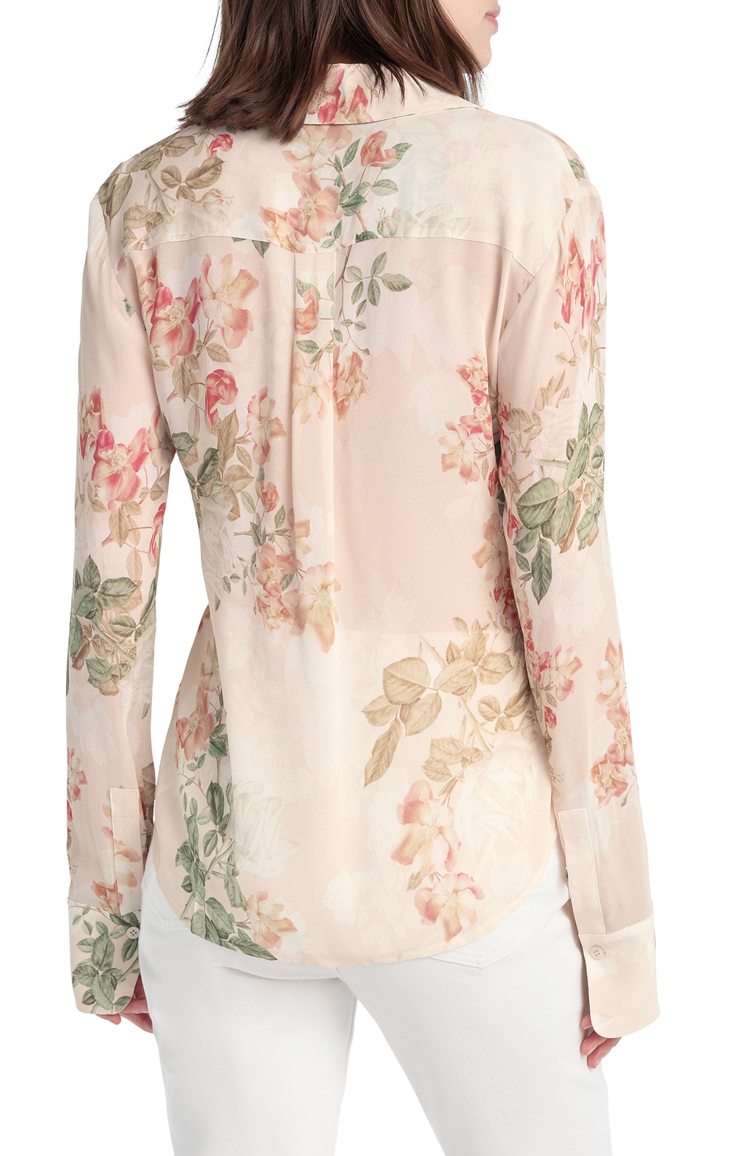 The Bailey Georgette Button-Up Shirt - image 2