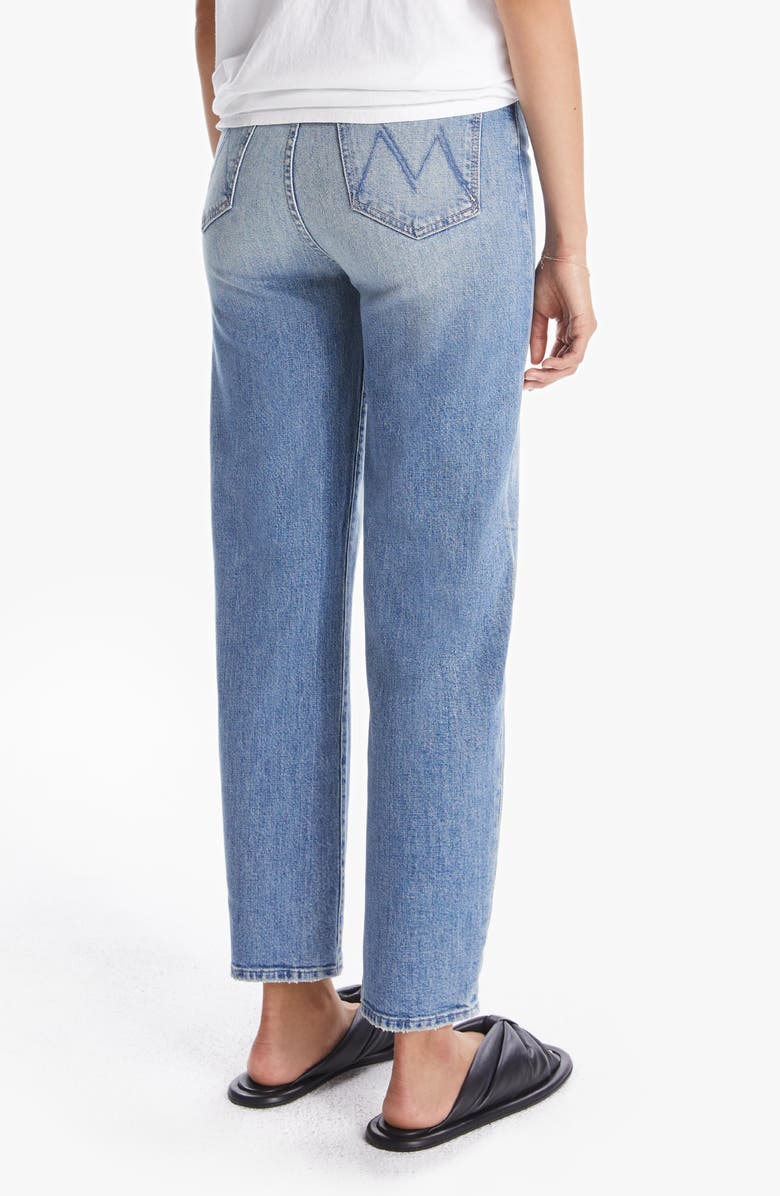 MOTHER The Curbside Ankle Straight Leg Jeans, Alternate, color, 
