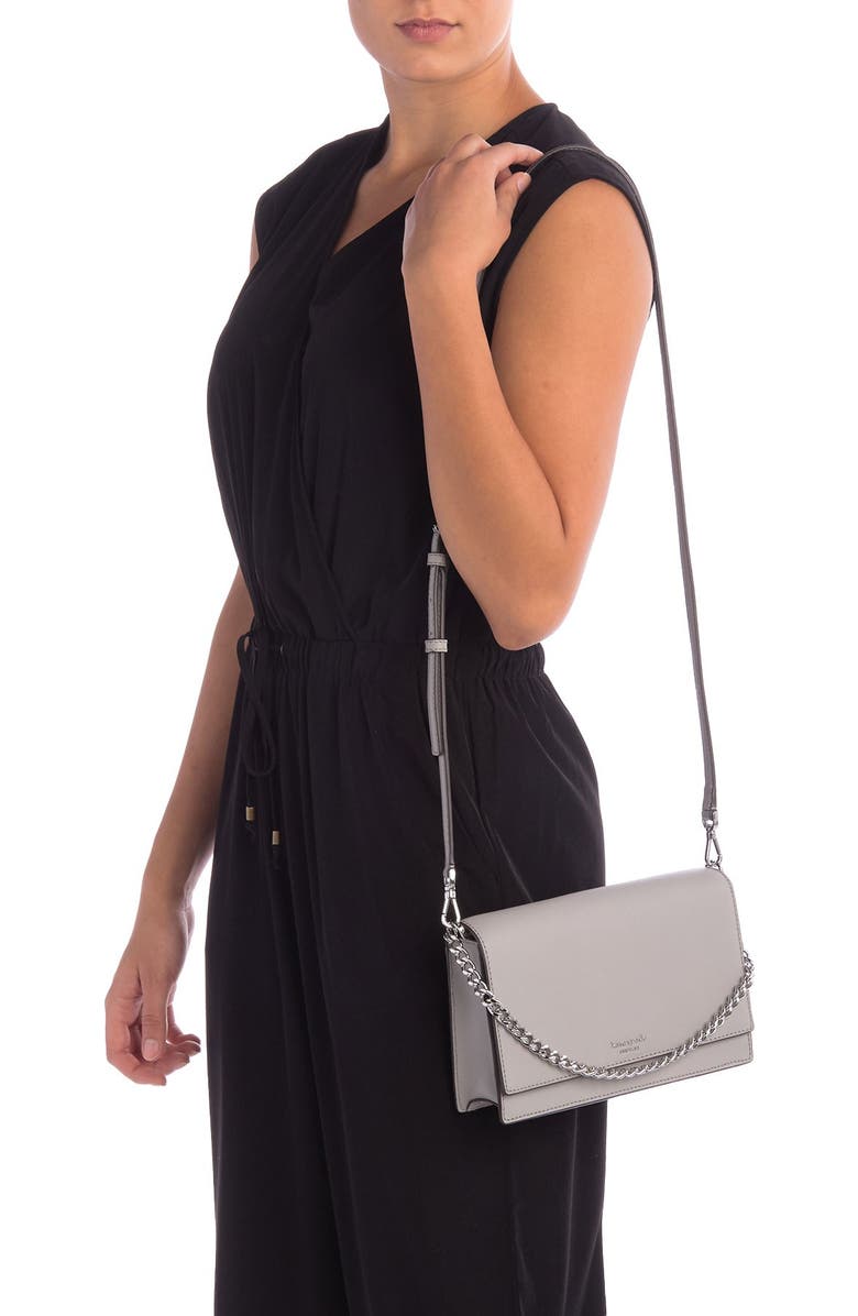 Kate Spade New York cameron convertible leather crossbody, Alternate, color,