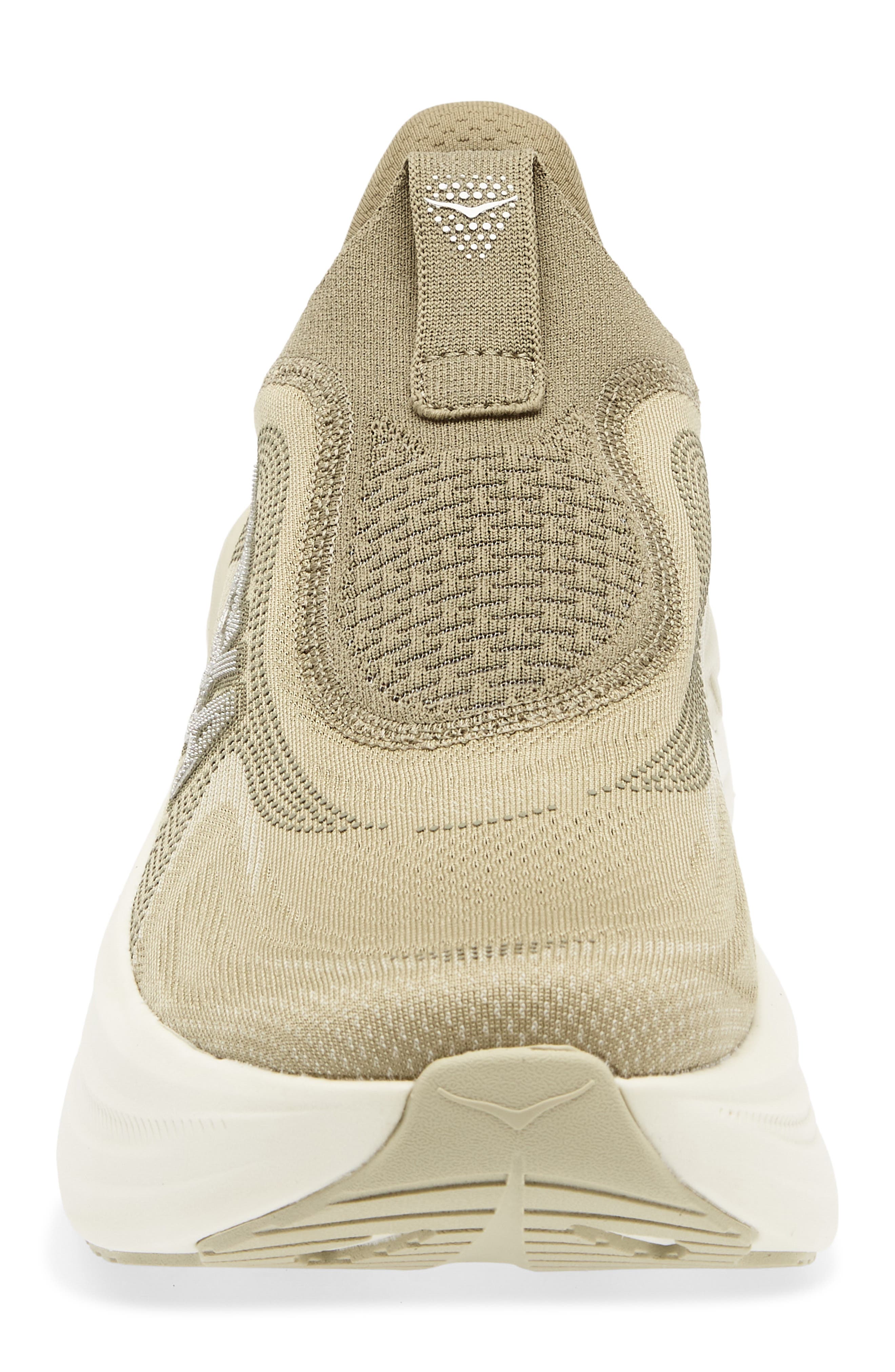 HOKA Skyward Laceless Recovery Sneaker, Alternate, color, Grassland / Wild Mushroom