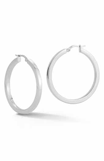 Tube Hoop Earrings