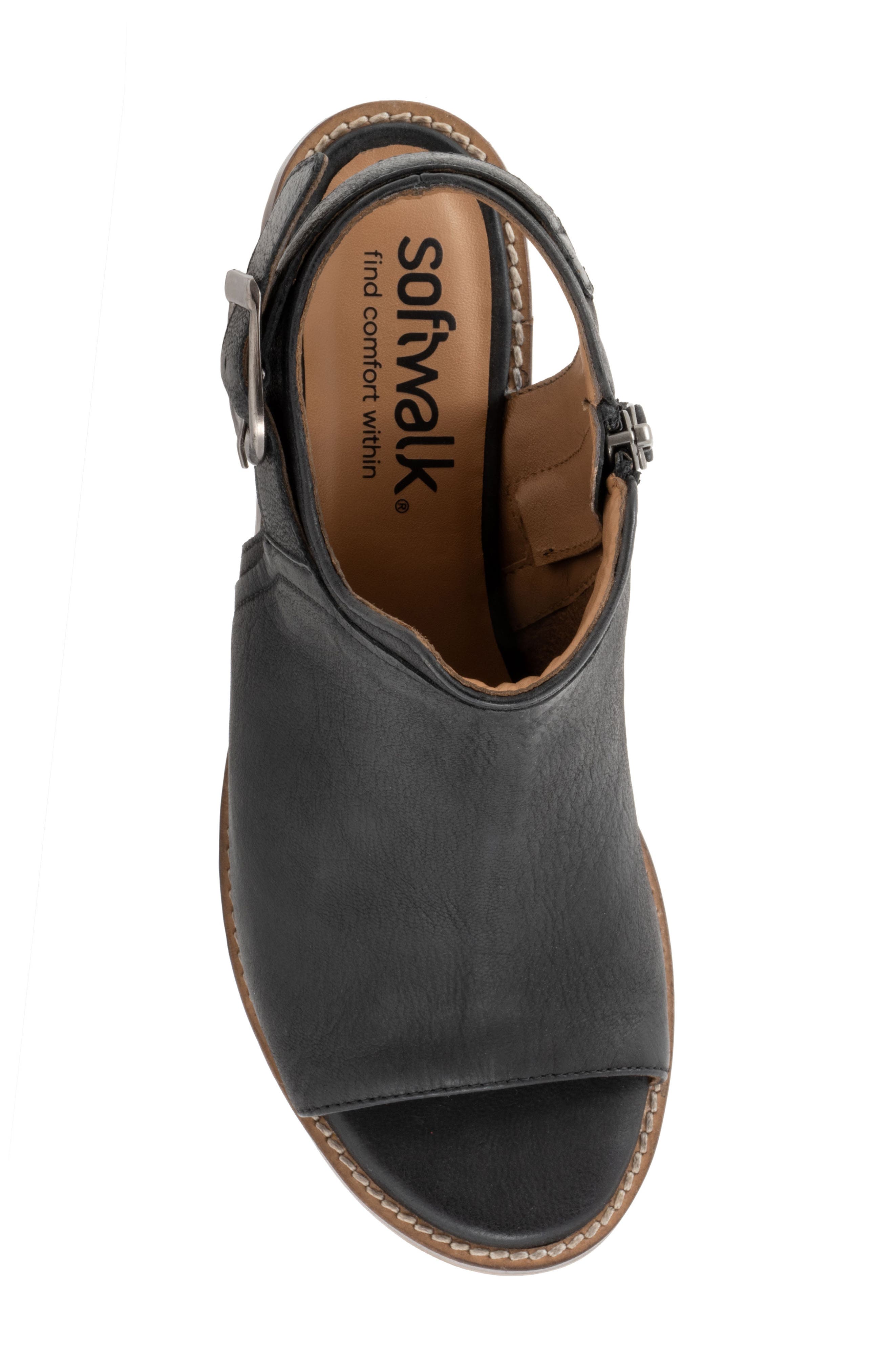 SoftWalk<sup>®</sup> Novara Open Toe Slingback Mule, Alternate, color, 