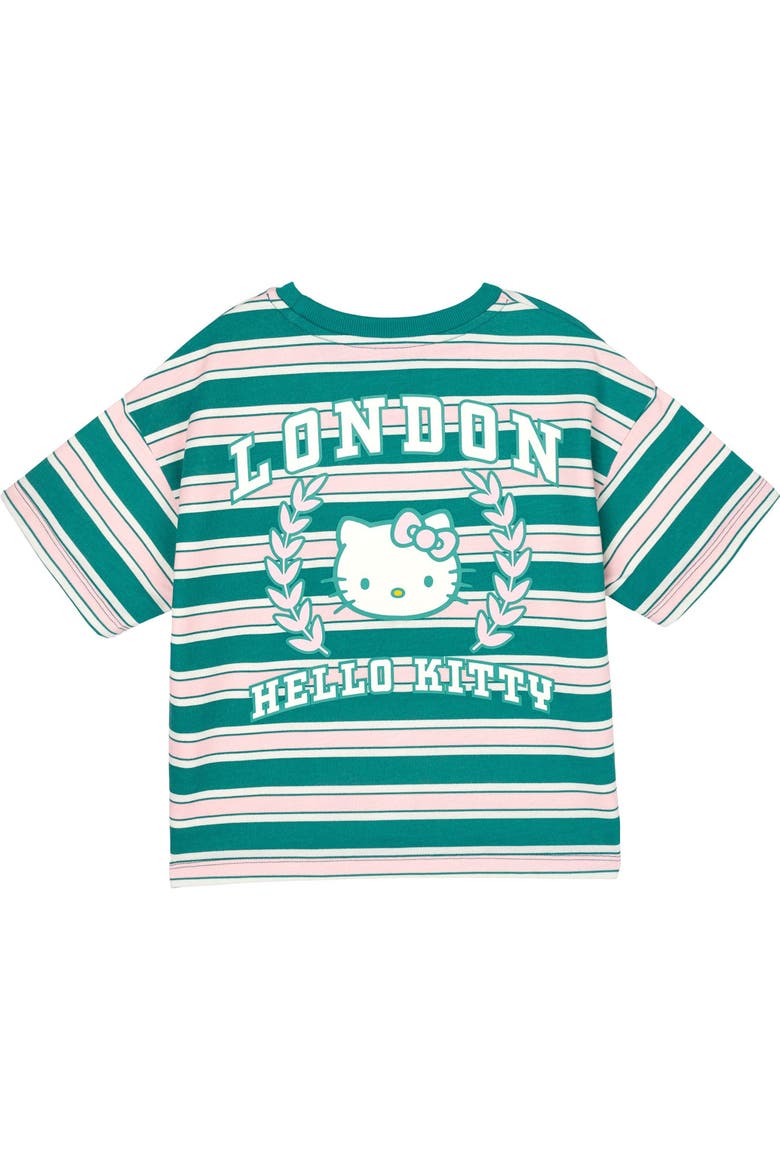 Fleece Tee and Shorts Set, Alternate, color, Hello Kitty Teal Pink