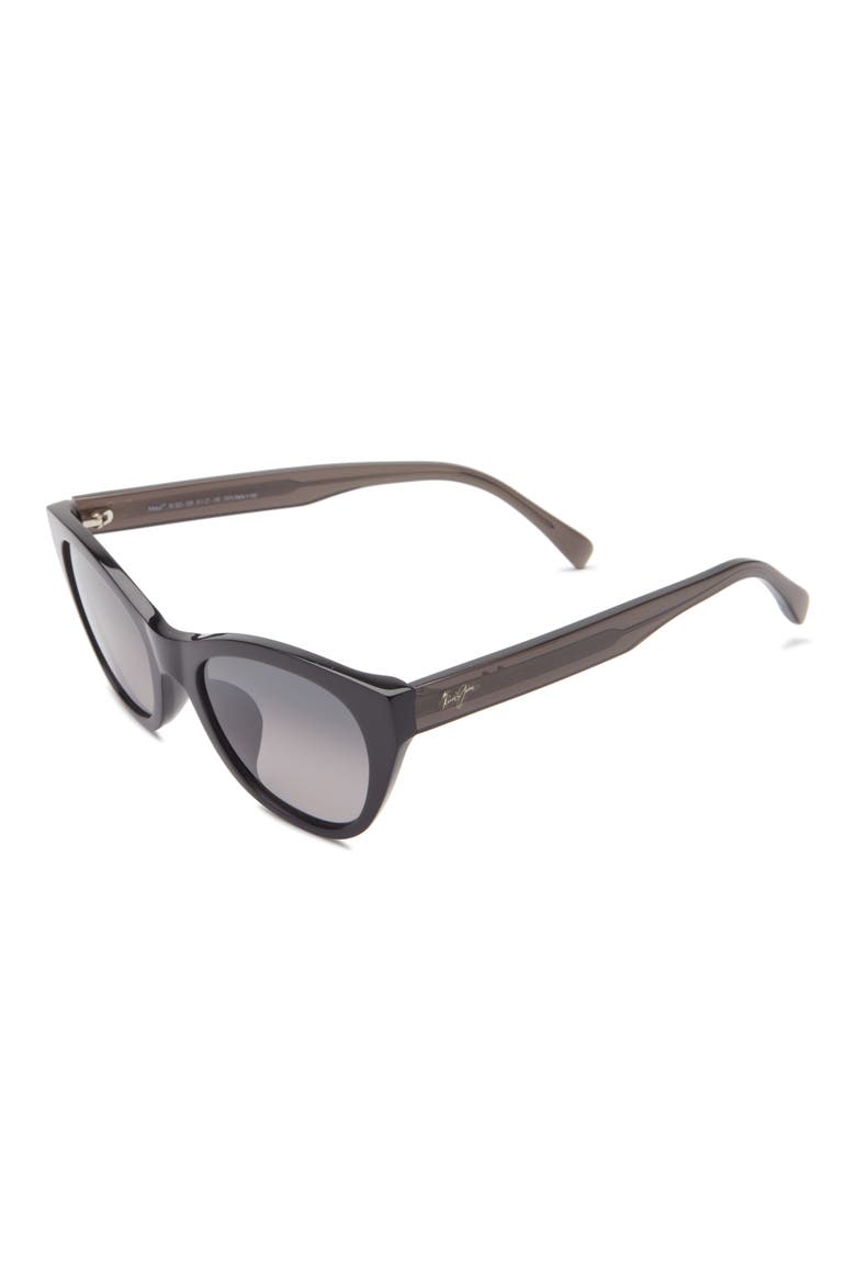 Core Polarized Cat Eye Sunglasses, Alternate, color, BLACK GREY GREY