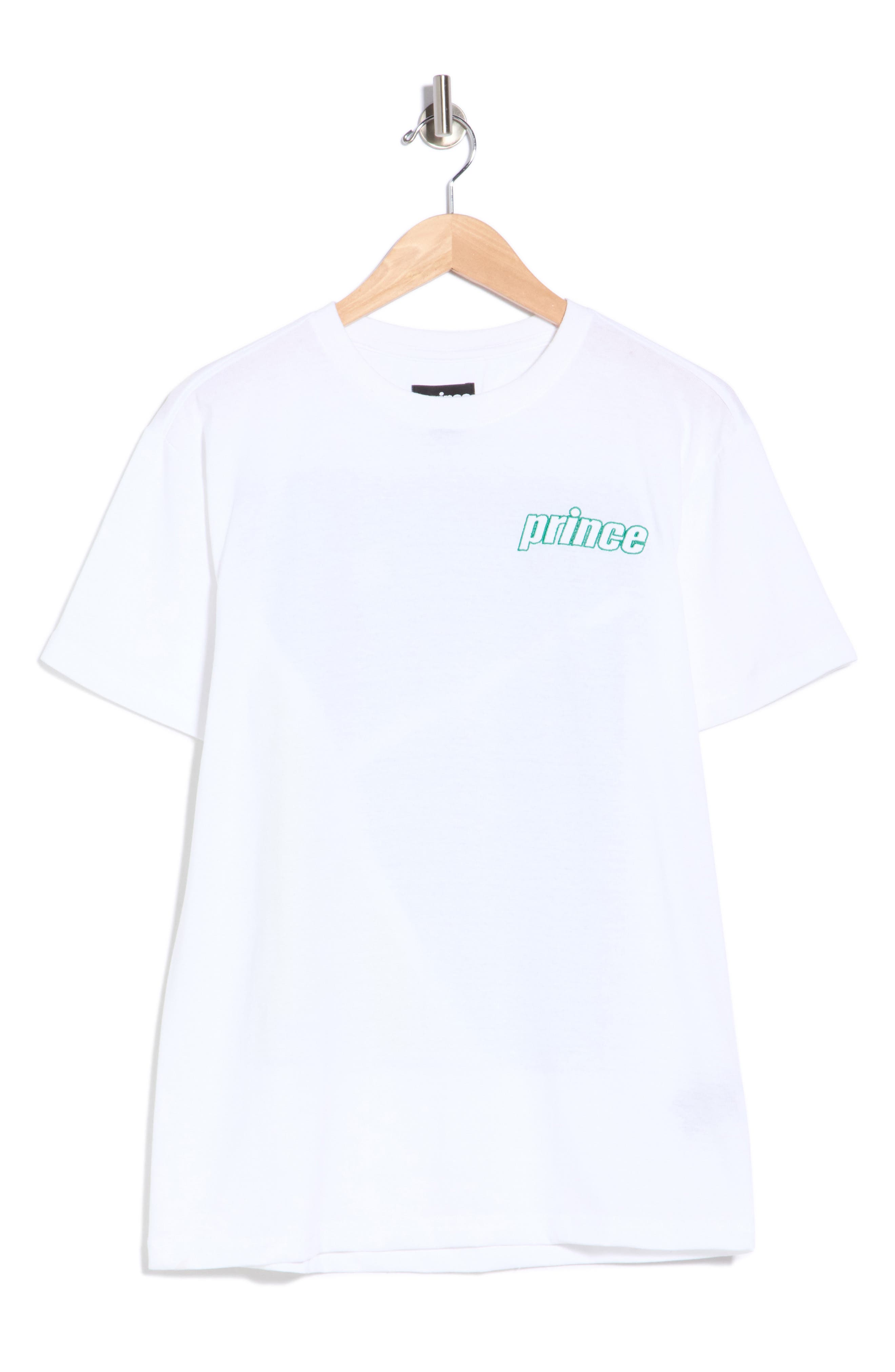 Prince Logo Cotton Blend Graphic T-Shirt