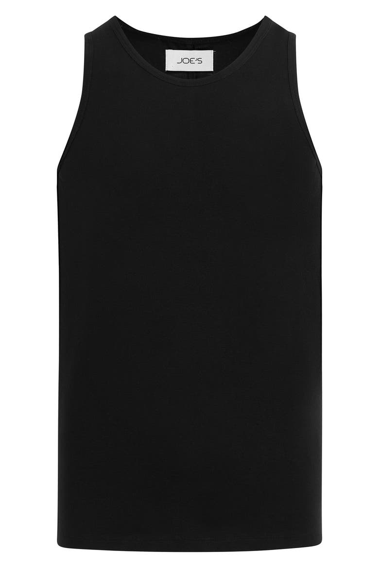 Bespoke Cotton Tank, Main, color, BLACK