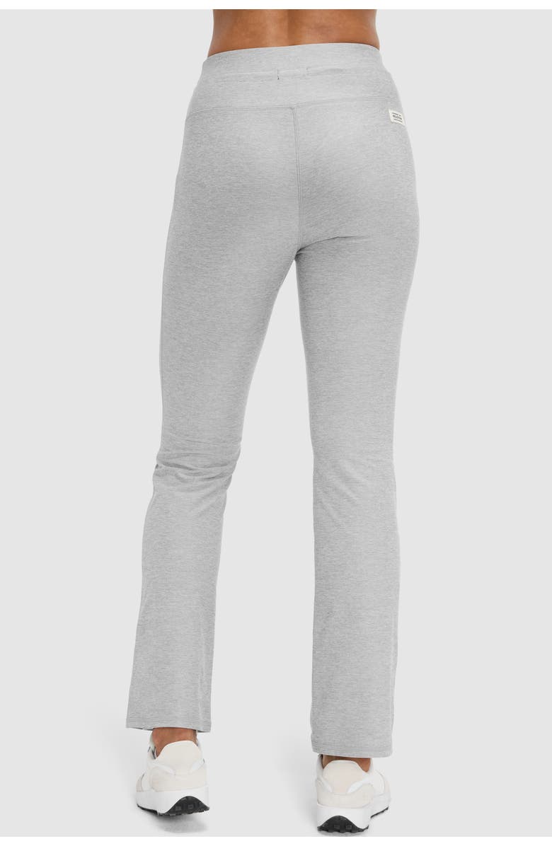 Peloton Dreamblend High Rise Flared Legging, Alternate, color, Light Heather Grey