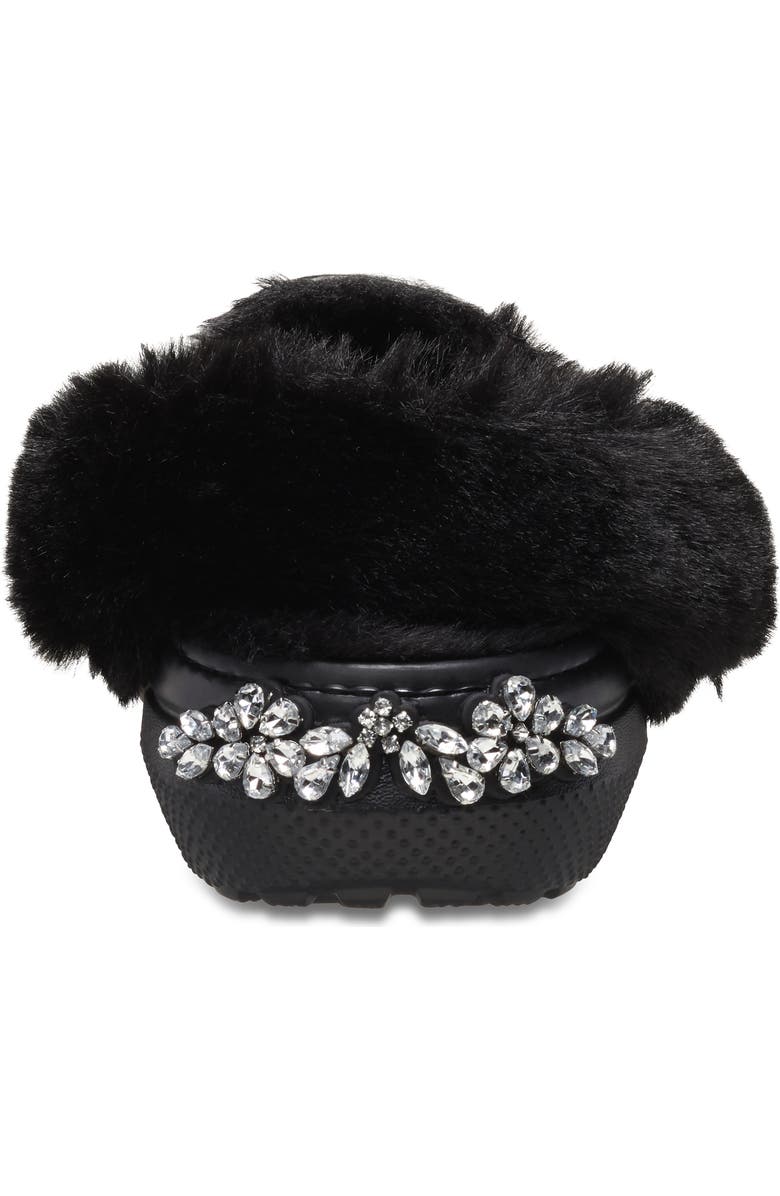 CROCS x Simone Rocha Classic Faux Fur Lined Clog, Alternate, color,