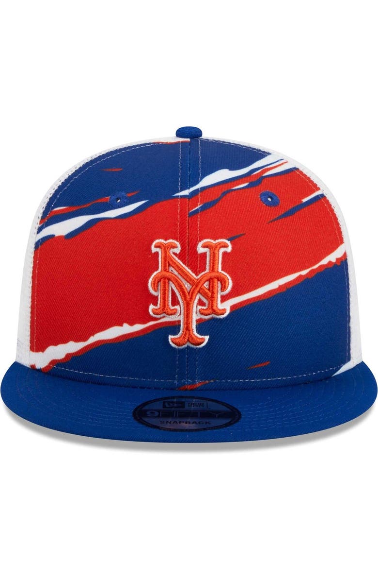 New Era Men's New Era Royal New York Mets Tear Trucker 9FIFTY Snapback Hat, Alternate, color, 