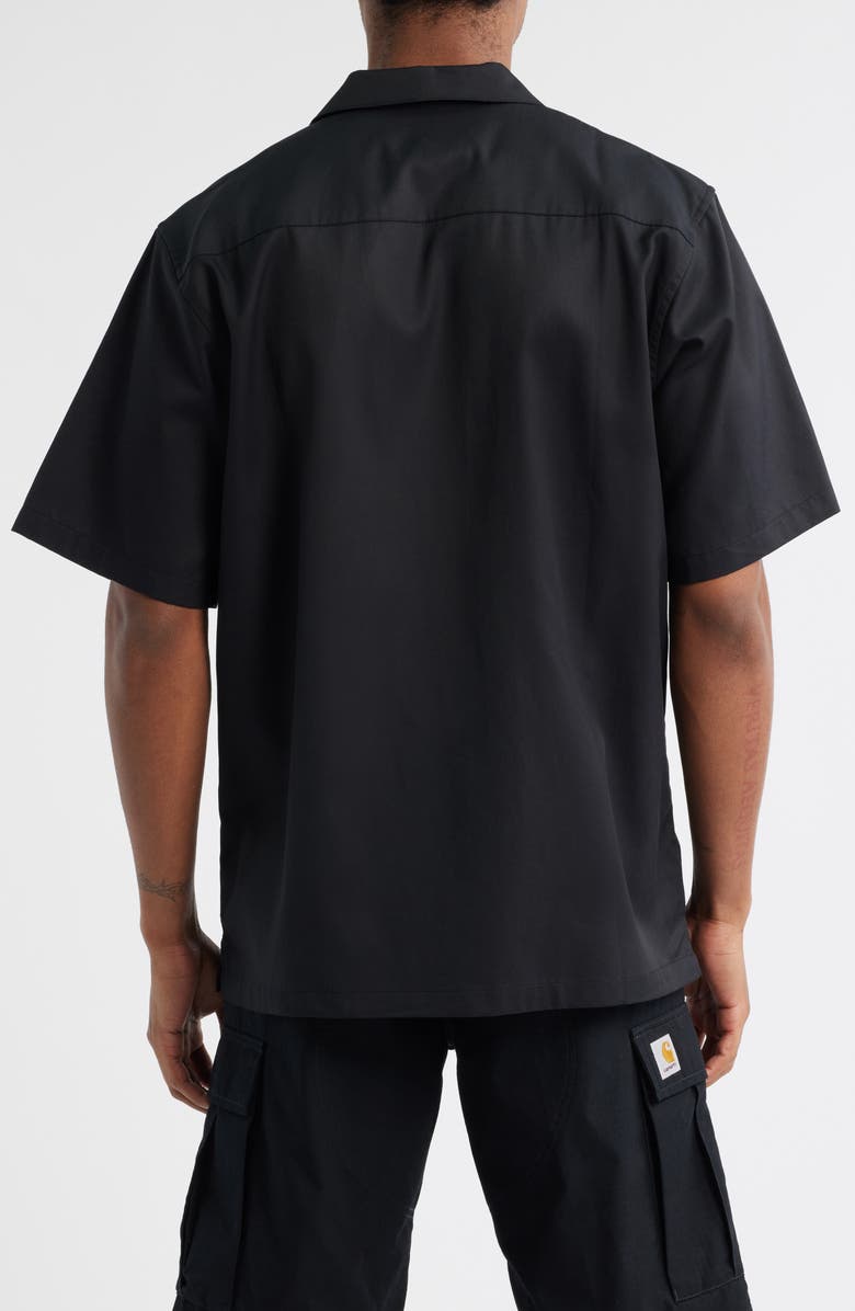 Carhartt Work In Progress Delray Cotton & Lyocell Camp Shirt, Alternate, color,