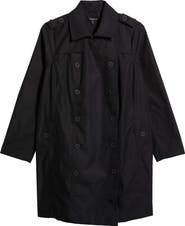 Universal Standard Derjon Double Breasted Trench Coat