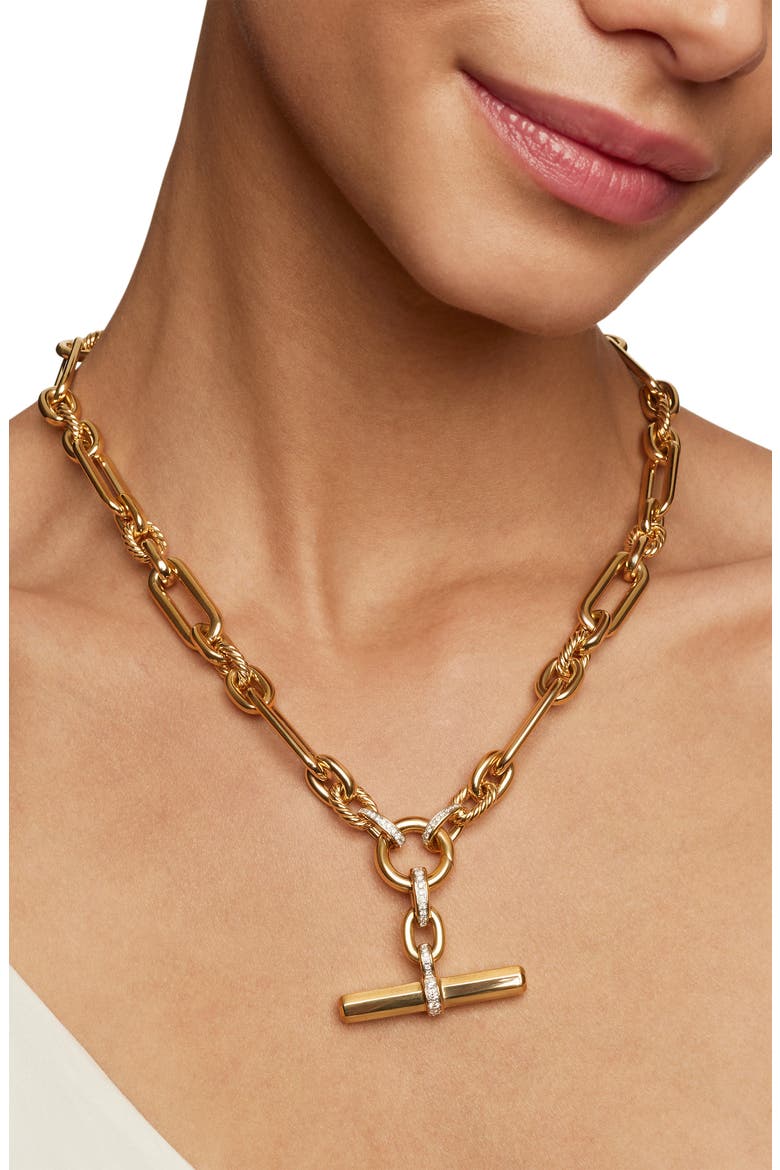 Lexington Diamond Y-Necklace, Alternate, color, DIAMOND/ YELLOW GOLD