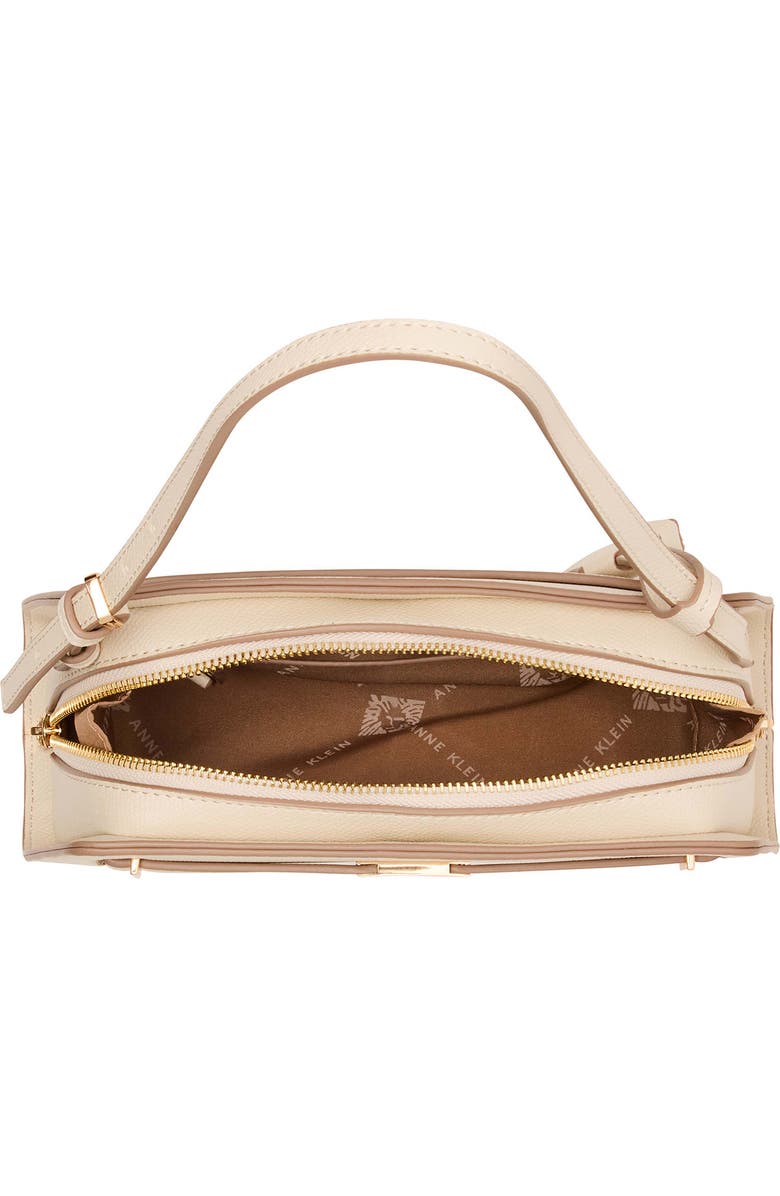 Anne Klein Belted Shoulder Bag, Alternate, color, Parchment