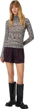 Missoni High-neck Sweater In Flame Smooth Knit