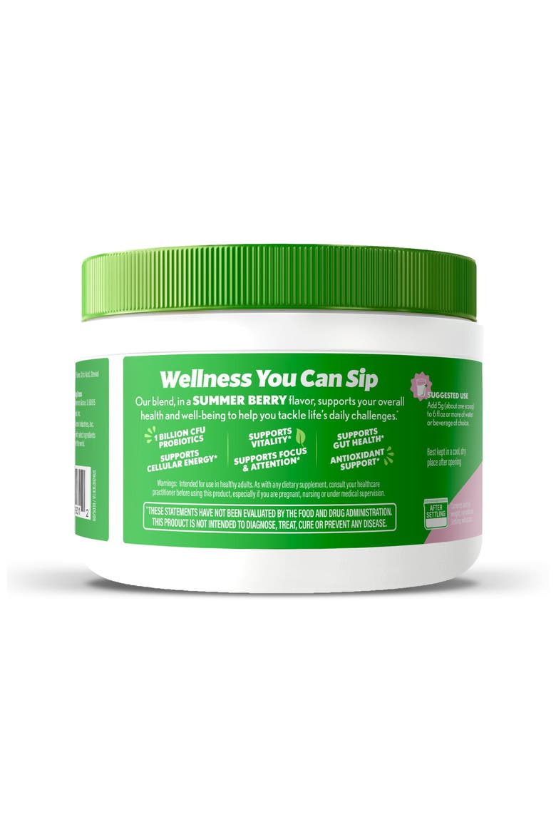 Sweet Greens Superfood Powder Summer Berry 25 Servings, Alternate, color, None