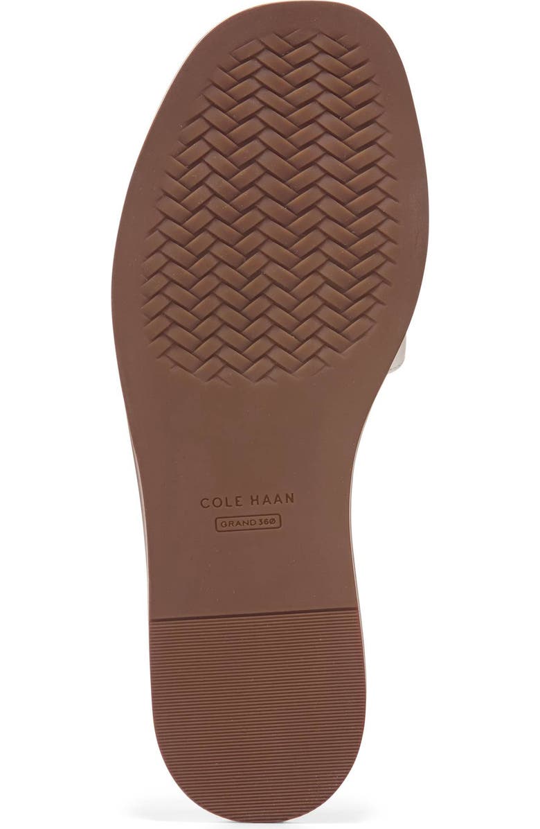 Cole Haan Emalia Slide Sandal, Alternate, color, Powder Smooth / Croc Print
