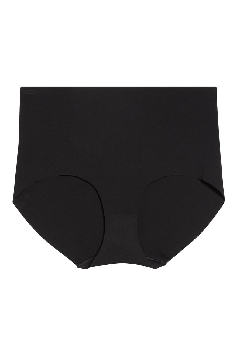 Invisible Edge Briefs, Alternate, color, BLACK
