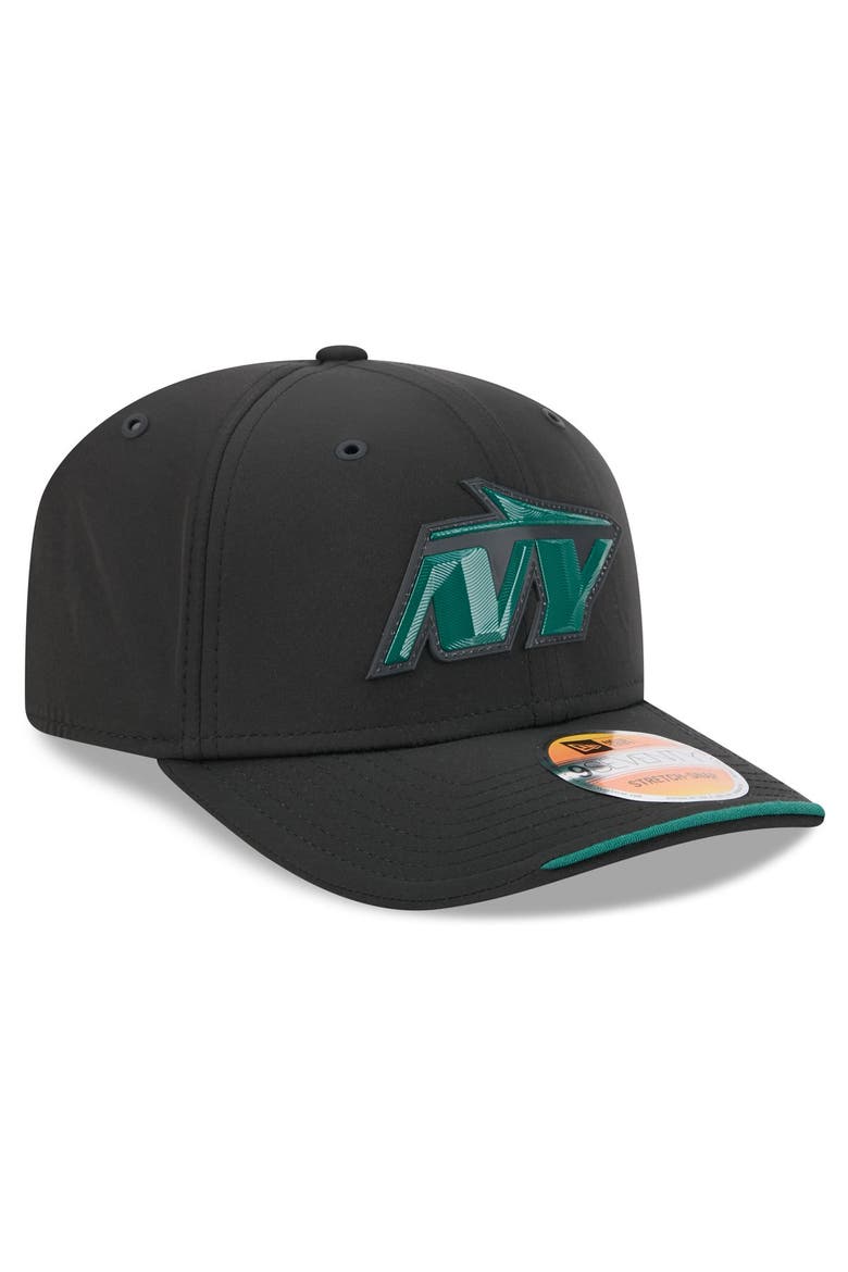 Men's New Era Black New York Jets 2026 Sideline 9SEVENTY Adjustable Hat, Alternate, color, Black