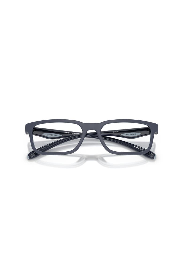 55mm Rectangle optical glasses, Alternate, color, Blue
