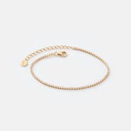 Sara Patino White Topaz Tennis Bracelet
