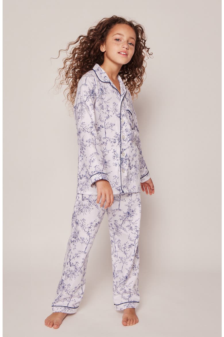Timeless Toile Pajamas, Main, color, WHITE