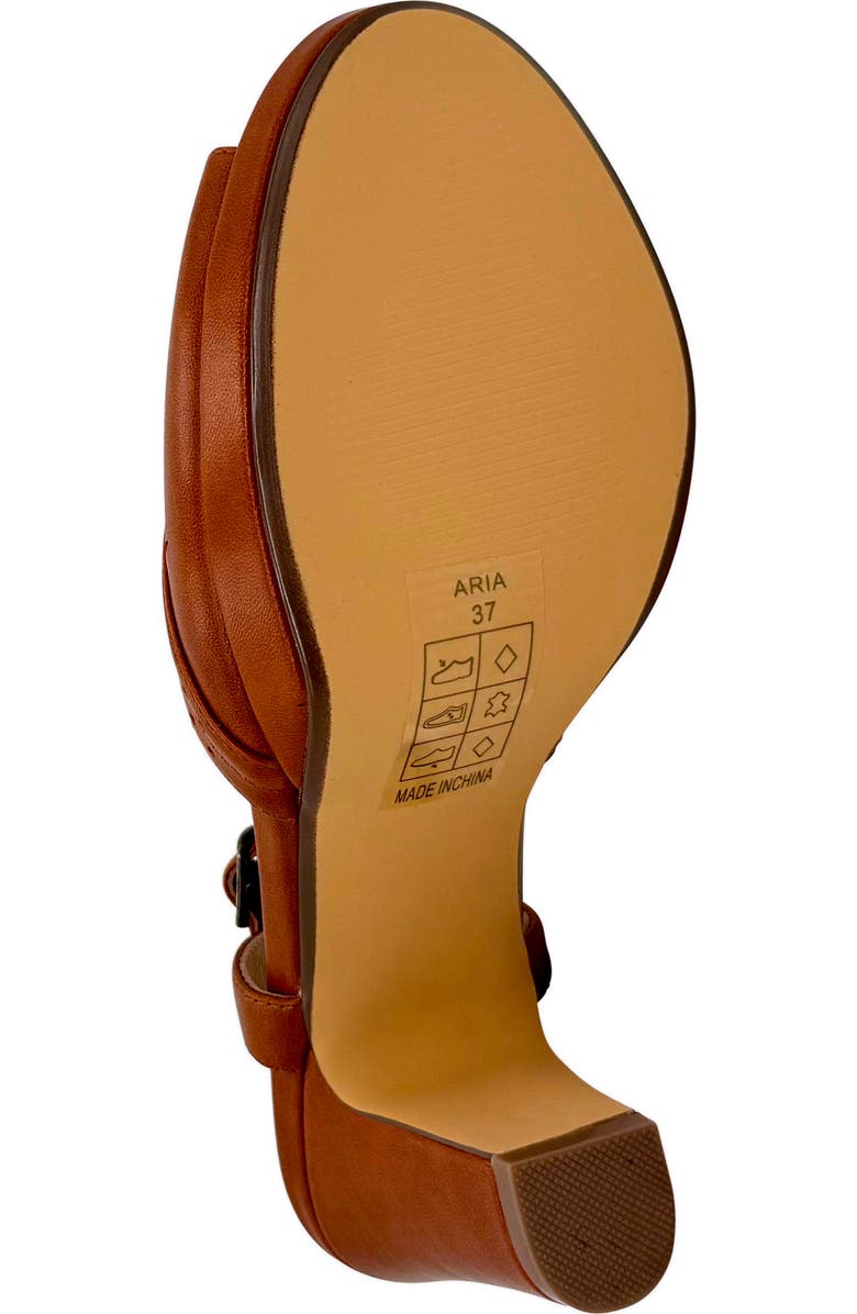 CHELSEA CREW Aria Ankle Strap Sandal, Alternate, color, Rust