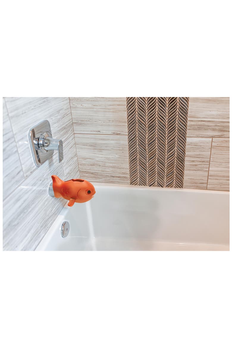 Goldfish Bath Spout Cover, Alternate, color, ORANGE