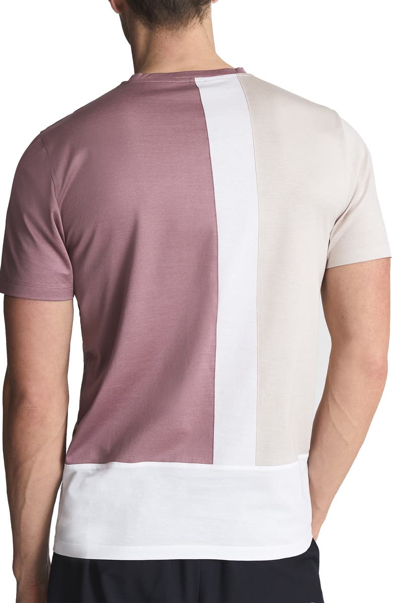 Reiss Men's Deano Colorblock Cotton T-Shirt, Alternate, color, 