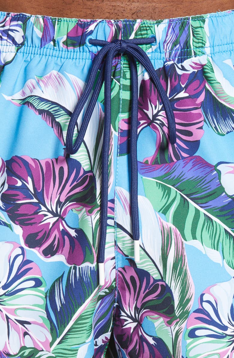 Tommy Bahama Naples Let's Be Fronds Classic Fit Swim Trunks, Alternate, color,