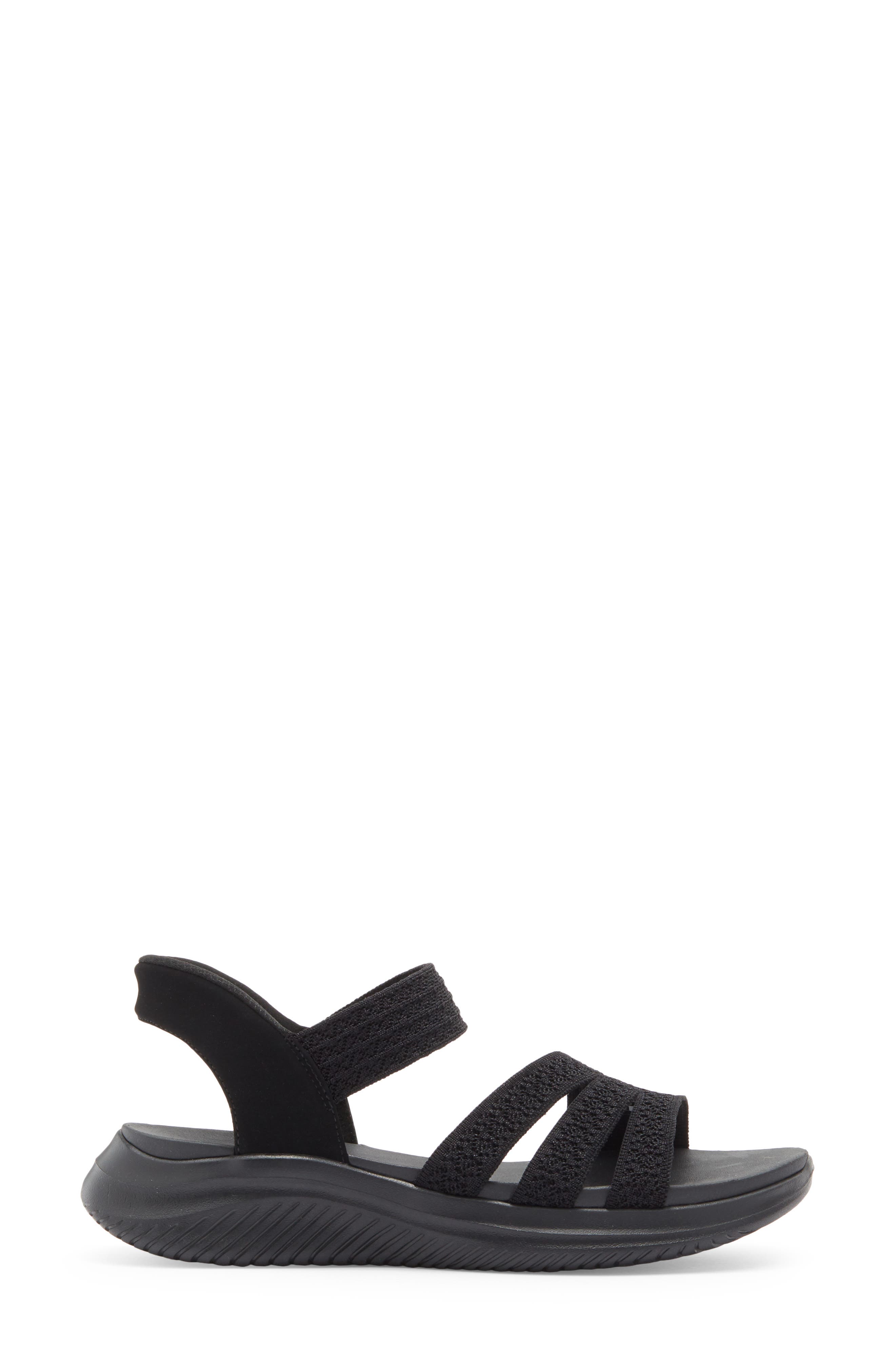 SKECHERS Swift-Fit Ultra Flex 3.0 Sandal, Alternate, color, Black