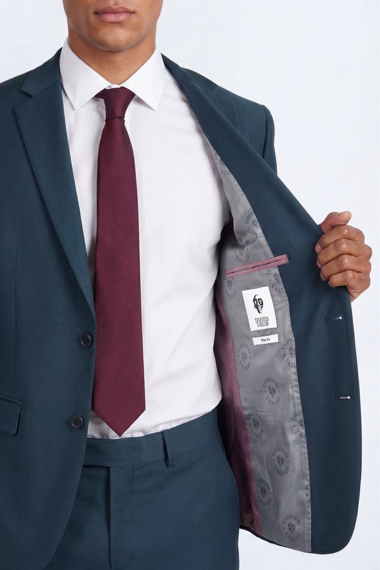 Winslow Slim Fit Suit Jacket, Alternate, color, Green