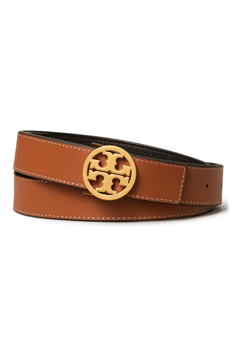 Miller 1-Inch Reversible Logo Belt, Alternate, color, BLACK / CLASSIC CUOIO / GOLD