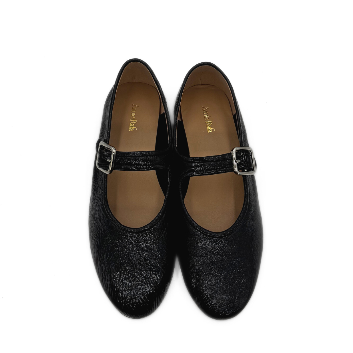 Amie Rafa Ashley Mary Jane Flats, Alternate, color, Black